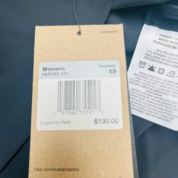 Nike Women's 24/7 Perfect Stretch 'Black' HM8385-010 Shirt Size XS + M - Picture 3 of 4